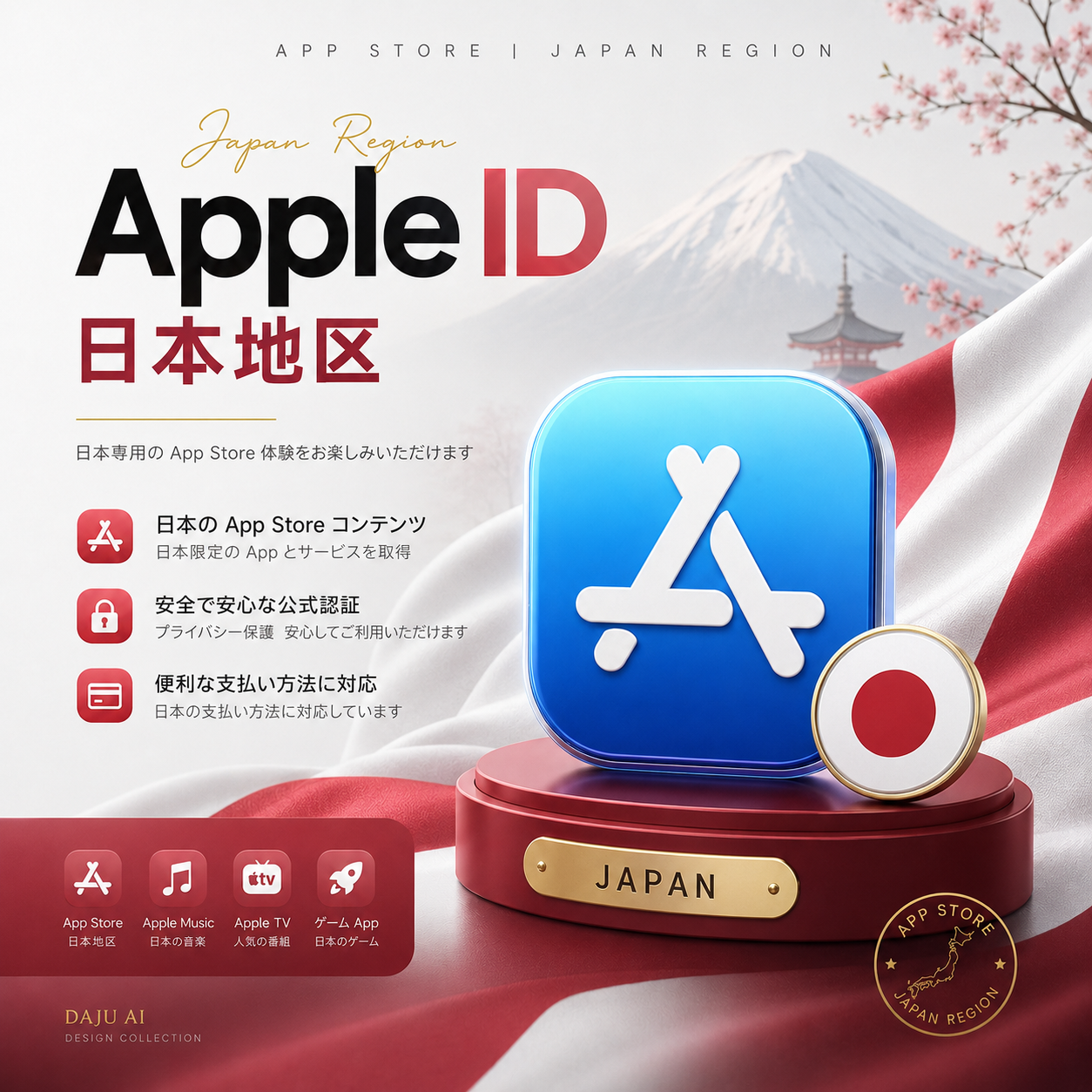 日本Apple ID | 带密保可改密